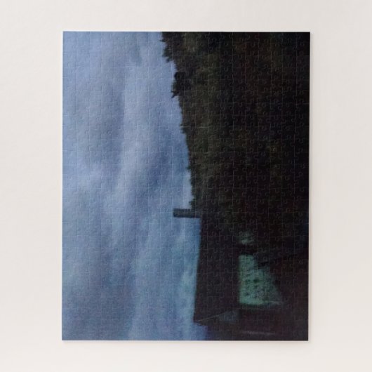 夜の訪問者 ジグソーパズル (縦)