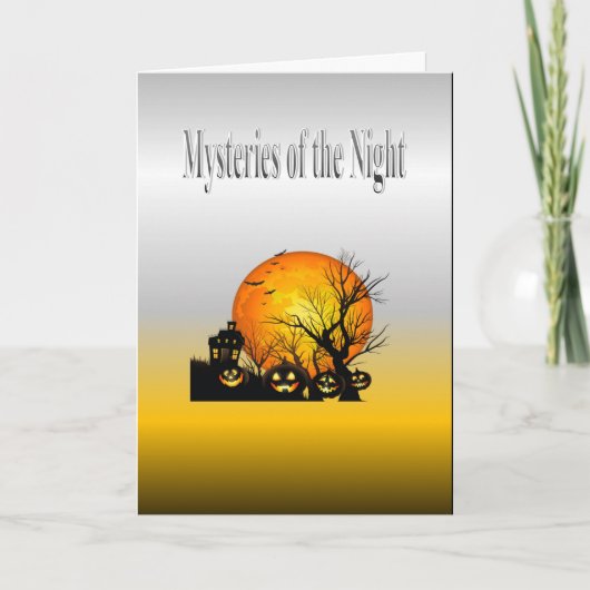 夜の謎 カード (正面)