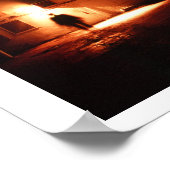 夜の路地 ポスター (角)