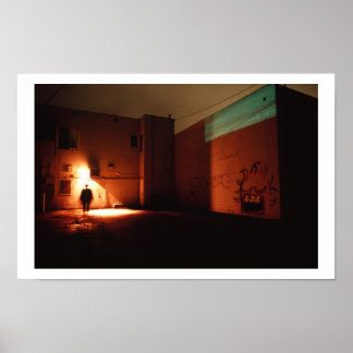 夜の路地 ポスター