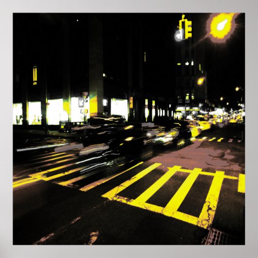 夜の車 ポスター (正面)