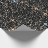 夜の輝く星 ラッピングペーパー (角)