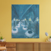 夜の通り（夜の街） （1922） ヴァルター・グラマ キャンバスプリント (インサイチュ (リビング))