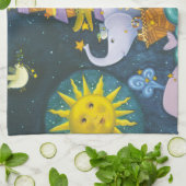 夜の避難所 キッチンタオル (折り畳み)