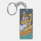 夜の避難所 キーホルダー (正面左)