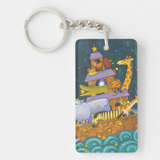 夜の避難所 キーホルダー (正面)