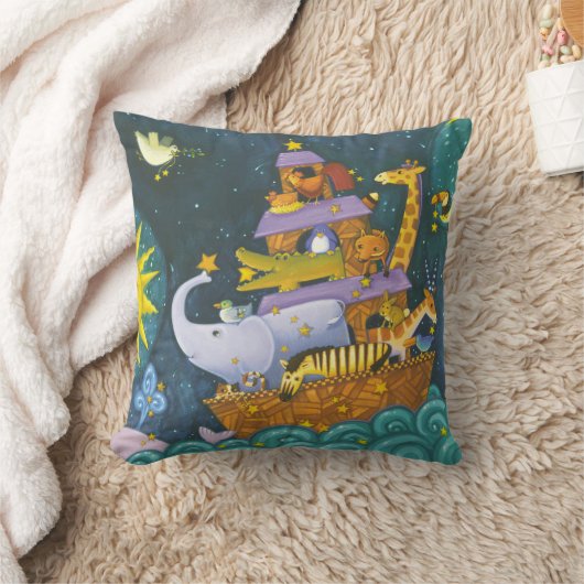 夜の避難所 クッション (ブランケット)