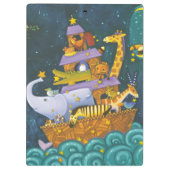 夜の避難所 クリップボード (裏面)