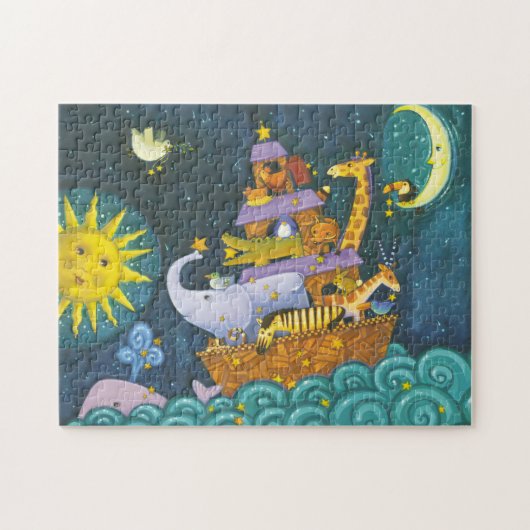 夜の避難所 ジグソーパズル (横)