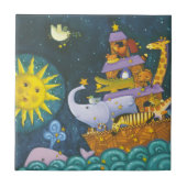 夜の避難所 タイル (正面)