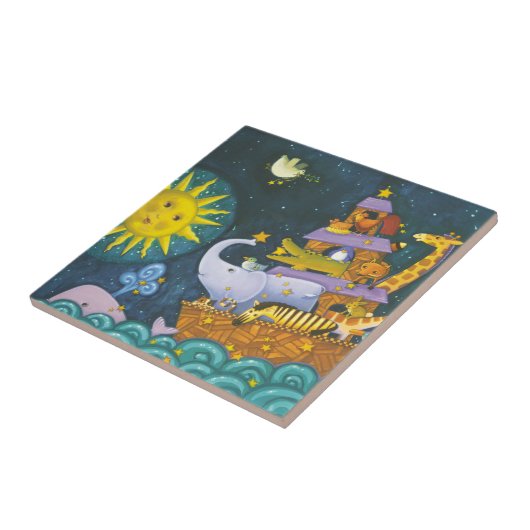 夜の避難所 タイル (側面)