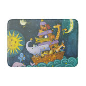 夜の避難所 バスマット (正面)