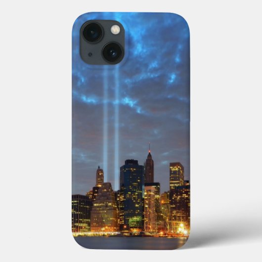 夜の都市のスカイラインの眺め Case-Mate iPhoneケース (裏面)