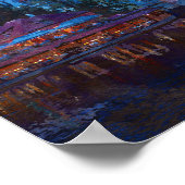 夜の都市 ポスター (角)