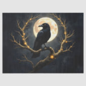 「夜の闇の中」- 月の沈黙した使者 薄葉紙 (正面)