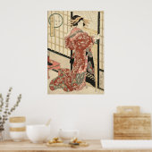 夜の雨10時 ポスター (キッチン)