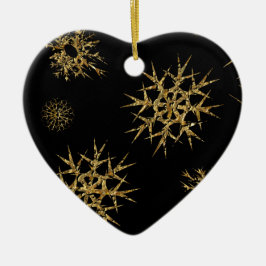 夜の雪の宝物|過去記事 セラミックオーナメント