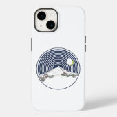 夜の雪山峰 Case-Mate iPhoneケース (裏面)