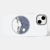 夜の雪山峰 Case-Mate iPhoneケース (裏面 (横))