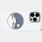 夜の雪山峰 Case-Mate iPhoneケース (裏面 (横))