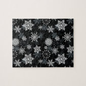 夜の雪片 ジグソーパズル (横)