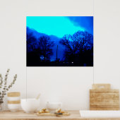 夜の青空 ポスター (キッチン)