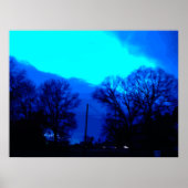 夜の青空 ポスター (正面)