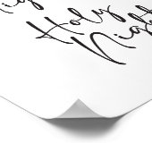 夜の静かクリスマス ポスター (角)