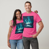 夜の静かパインズミッドナイトの平和 Tシャツ (ユニセックス)