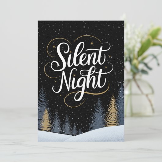 夜の静か黒人層と金ゴールド非宗派 シーズンカード (スタンド正面)