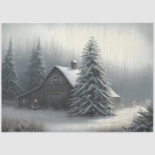 夜の静けさの中で 薄葉紙 (正面)