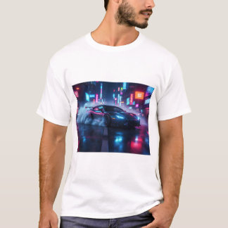 夜の静寂に咆哮する漂流戦士たち Tシャツ