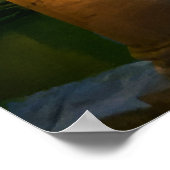 夜の風呂 ポスター (角)