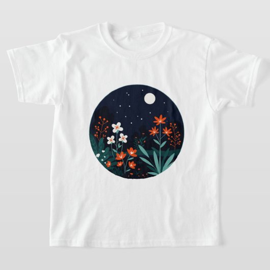 夜の風景 Tシャツ (レイダウン)