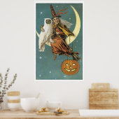 夜の魔女 ポスター (キッチン)