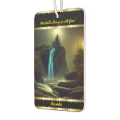 夜の魔法の滝、ユニークな カーエアーフレッシュナー (左)