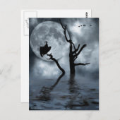 夜の鳥 ポストカード (正面/裏面)