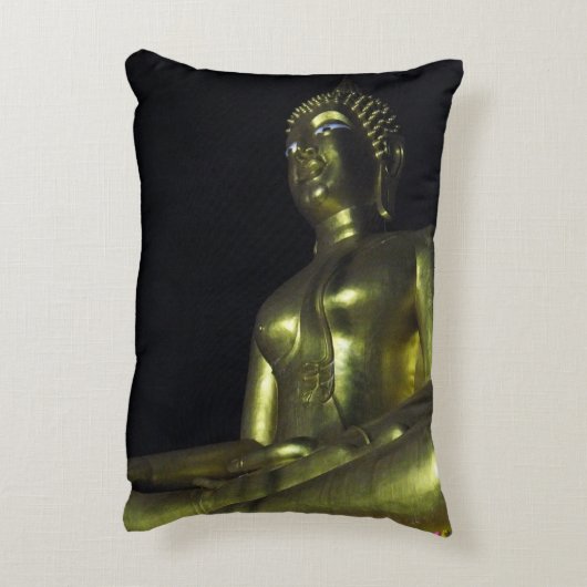 夜の黄金仏 アクセントクッション (裏面(縦))