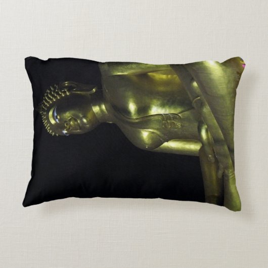 夜の黄金仏 アクセントクッション (裏面)