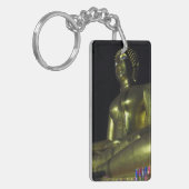 夜の黄金仏 キーホルダー (正面左)