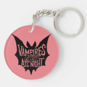 夜の黙示録：ヴァンパイアのハロウィンバッシュ キーホルダー (裏面)