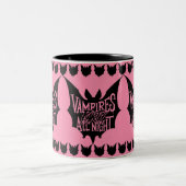 夜の黙示録：ヴァンパイアのハロウィンバッシュ ツートーンマグカップ (中央)