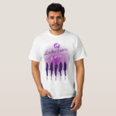 夜の5人の女性のTシャツ Tシャツ (正面フル)