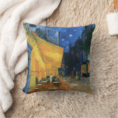 夜のCafé台地 クッション (ブランケット)