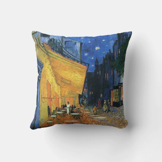 夜のCafé台地 クッション (裏面)