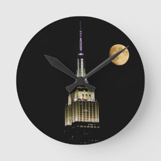 夜のESB ラウンド壁時計
