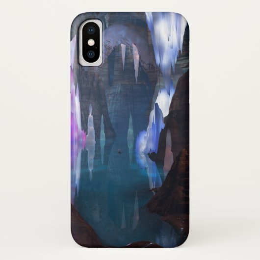 夜のiPhoneケースメイトによるキラキラした洞窟 Case-Mate iPhoneケース (裏面)