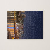 夜のMelbourne Yarraの川 ジグソーパズル (横)