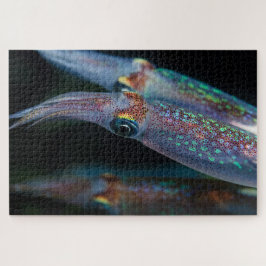 夜のNeon Squid 20"x30" ジグソーパズル