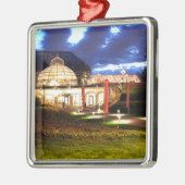 夜のPhippsの温室 メタルオーナメント (左)